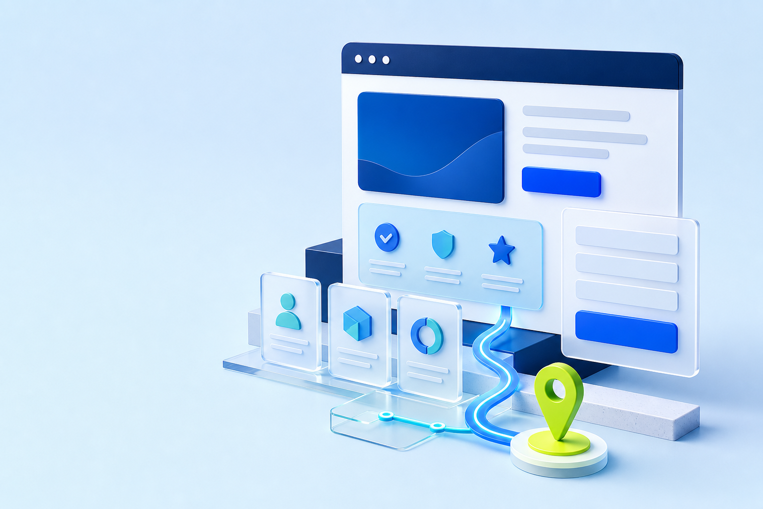 Ilustración para: Qué debe tener una landing page para generar consultas