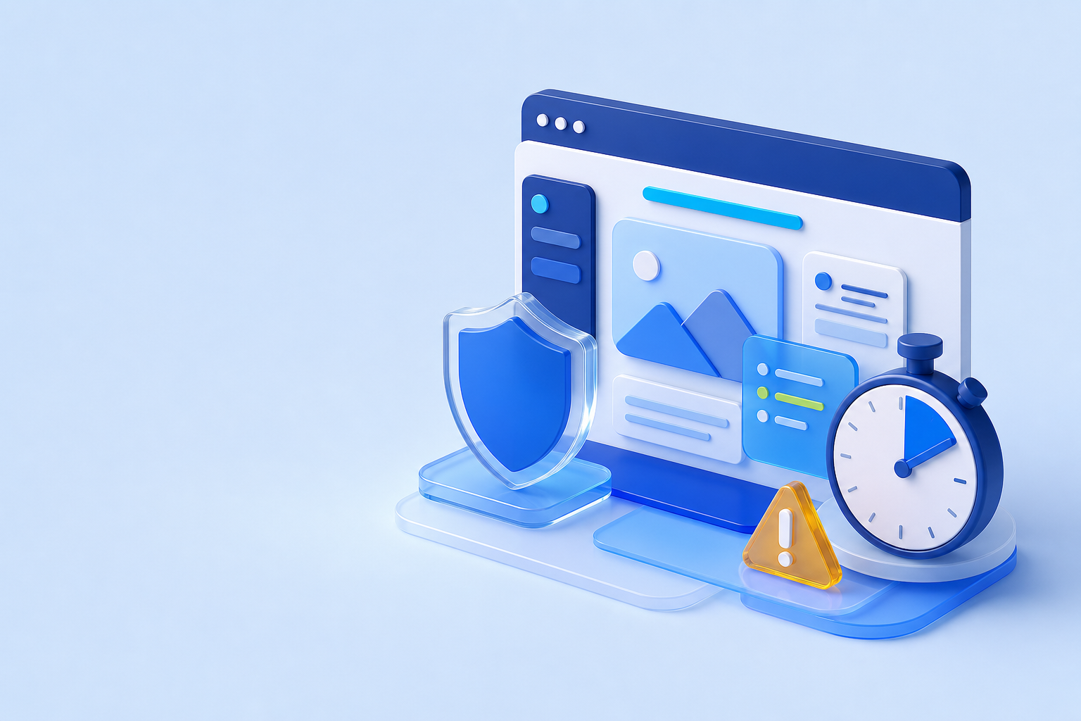 Ilustración complementaria para la guía: Qué hacer en los primeros 30 minutos si hackean tu WordPress